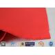Heat Resistant Thermal Insulation 590g C-glass Silicone Coated Fiberglass Fabric