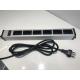 Undetachable 6 Outlet Brazil 10A 250V Metal Power Strip