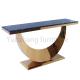 Simple Collection Console Table With Black Marble For Living Room