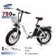 45 km/h Max Speed Fast Folding Electric City Mountain Bicycle with Integrated Battery