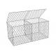 2x1x1m 8*10cm Gabion Mesh Baskets Hexagonal Stone Gabion Box Rock Filled