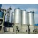 Wheat Galvanized Grain Silo / Fly Ash Storage Silo Manufacturing Plant Support