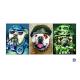 PET / PP Animal Print Lenticular Posters For Home Decoration SGS