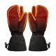 7.4V Rechargeable Electric Heated Ski Gloves Battery Operated Gloves For Winter Outdoor Hunting