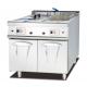 Commercial Gas Deep Fryer With Cabinet Western Kitchen Equipment Chips Fryer