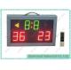 High School Badminton / Table Tennis Electronic Scoreboard Portable , Aluminum Housing