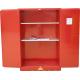 Red Paint Ink Chemical Hazardous Storage Cabinet heavy duty for SSMR100030P