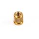 High Precision M2-M20 CNC Lathe Parts Brass Knurled Inserts Nuts Size 2-20MM