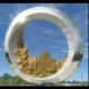 Mirror polish Large metal round ring stainless steel sculpture project,Stainless steel sculpture supplier