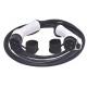 32A 1 Phase Type 1 To Type 2 EV Cable 250V PHEV Charging Cable