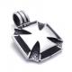 Tagor Stainless Steel Jewelry Fashion 316L Stainless Steel Pendant for Necklace PXP0473