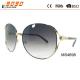 unisex sunglasses with round metal frame, new fashionable designer style, lens UV400