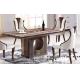 modern rectangle 1.4m marble dining table furniture