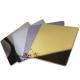 201 316 Gold Mirror Decorative Stainless Steel Sheet 2440mm Length
