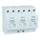 BRITEC BR-25M  T1+T2 B+C 3P DIN Rail 35mm Spd T1 varistor surge arrester type1 3p surge protector