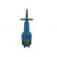 Cast Ductile Iron Wafer Style Knife Gate Valve With Rubber Seat