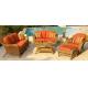 6pcs luxury garden rattan furniture   