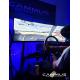 Racing Car Gaming Driving Simulator with Wheel And Pedals Sim Stand