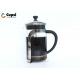 Different Capacity 304 Stainless Steel French  Press 800ml Mirror Polish