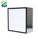 Galvanized Steel Clapboard Frame Deep Pleated Hepa Air Filter H13 H14 99.97%