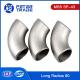 MSS SP-43 ASTM A403 Long Radius Elbows 90 Degree Stainless Steel Butt Welding Fittings