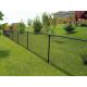 ASTM 392 standard 6ft x 100ft Ral color PVC Coated Protected Wire Mesh Chain Link Fence  for Playground