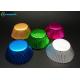 Colorful Muffin Foil Baking Cups / Personalized Aluminum Foil Cupcake Liners