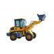 WY10B 1 Ton Rated Load Small Wheel Loader With 0.5m3 Bucket Yellow Color
