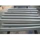 Heat Resistant Conveyor Belt Roller , Low Radial Runout Steel Idler Roller