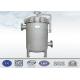 Liquid Multi Bag Filter Housing Inlet / Outlet Customized For Water Filtration System