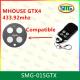 SMG-015GTX Mhouse Gtx4, Gtx4c, Tx4 Compatible Remote Control Replacement Transmitter