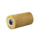 Portable Industrial Polishing Brushes Roller , Spiral Round Brass Wire Brush
