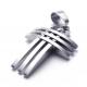 Tagor Stainless Steel Jewelry Fashion 316L Stainless Steel Pendant for Necklace PXP0086