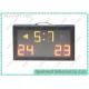 Indoor College Electronic Volleyball Scoreboard Portable , Aluminum Housing