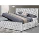Customized multifunction Crushed Velvet Storage upholstered Bed