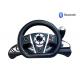 Bluetooth PC / P3 Racing Video Game Steering Wheel With Rubber Hand Grip