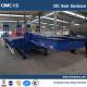 cimc shandong tri-axle low bed truck trailer 80 ton for sale