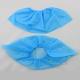 Virgin Polyethylene Blue Disposable Shoe Covers Good Resistance to Liquids Dust Dirt