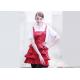 Flounced Dress Printed Kitchen Cooking Aprons , Funny Cooking Aprons For Women