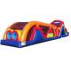 Inflatable Bouncy Castle Assault Course , Warrior Dash Blow Up Obstacle Course Rental