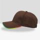 USB Rechargeable LED Light Up Hats Brown Color For Hunting Jogging Angling