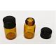 2ml amber Essential Oil aromatherapy Bottle, 2ml perfume glass bottle