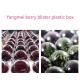Custom Blister Transparent 54 Cavity Pet Berry Fruit Clamshell Box Disposable Yangmei Fruit Clear Plastic Container Packing Box