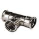 Press Connection V Profile Press Fittings Forged Carbon Steel Pipe Fittings