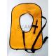 Neon Yellow Free Diving Inflatable Life Vests Buoyancy Snorkel Vest Water Safety Vest