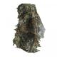 Safety full Face Mask Surround Mesh With Elasticated Draw Cord Duck Hunting Face Mask 3D Leaf Face Hunting Mask
