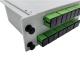 1x16 PLC ABS Box SC/APC Fiber Optic Splitter G657A1 for FTTH Device