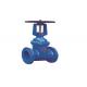 Anti Oxidation Ductile Iron Gate Valve , Architectonics Rising Stem EPDM Gate Valve