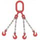 Customized Length Anti Twist Wire Rope Sling Assembly With Steel Core And Galvanized Steel