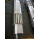 45° Helix Angle Gear Spline Shaft Alloy Steel With Ra0.4 Roughness